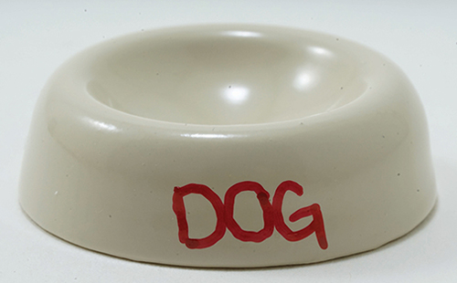 Dollhouse Miniature Dog Dish